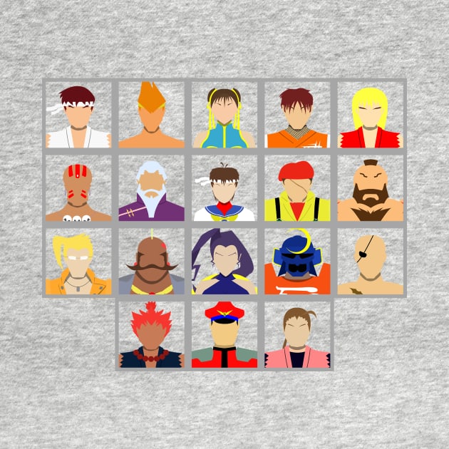 Select Your Character-Street Fighter Alpha 2 by MagicFlounder